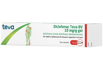 DICLOFENAC TEVA*GEL 60G 10MG/G - famajoy.it