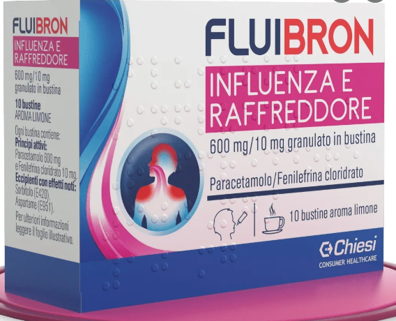 FLUIBRON INFLUENZA E RAFF*10BS - famajoy.it