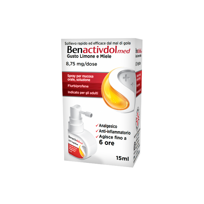 BENACTIVDOLMED*SPRAY 15ML - famajoy.it