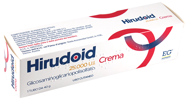 HIRUDOID 25000UI*CREMA 40G - famajoy.it