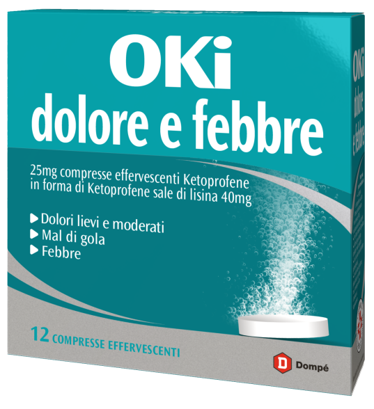 OKI DOLORE E FEBBRE*12CPR EFF - famajoy.it