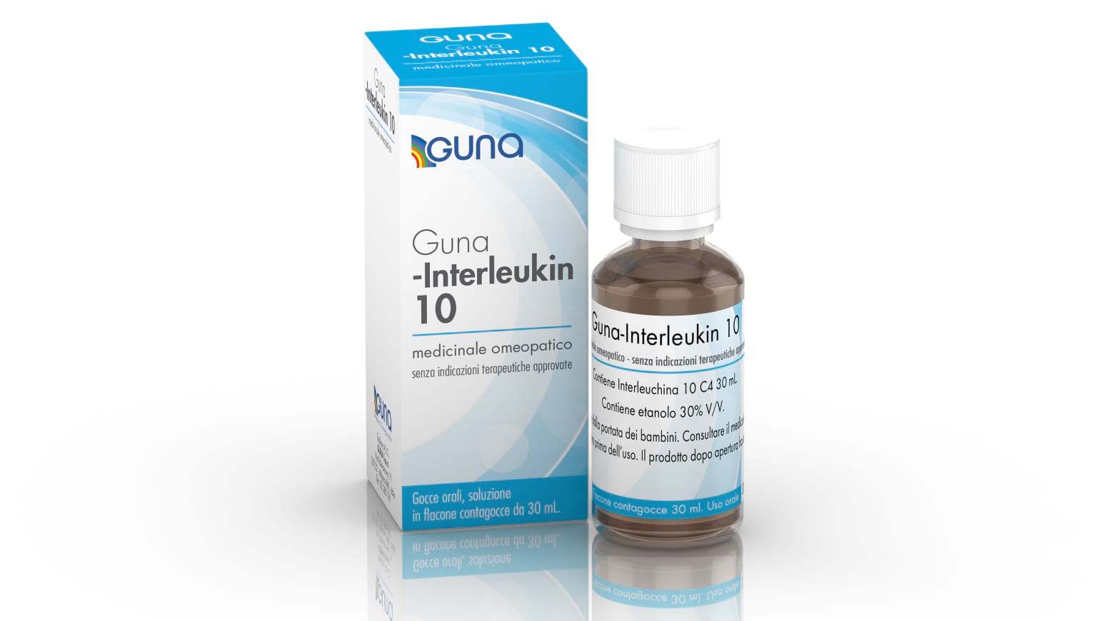 GUNA INTERLEUKIN 10*C4 GTT30ML - famajoy.it