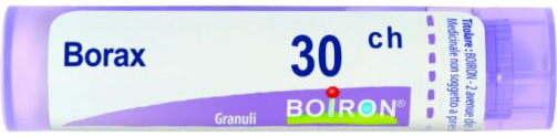 BORAX 30 CH GRANULI - famajoy.it