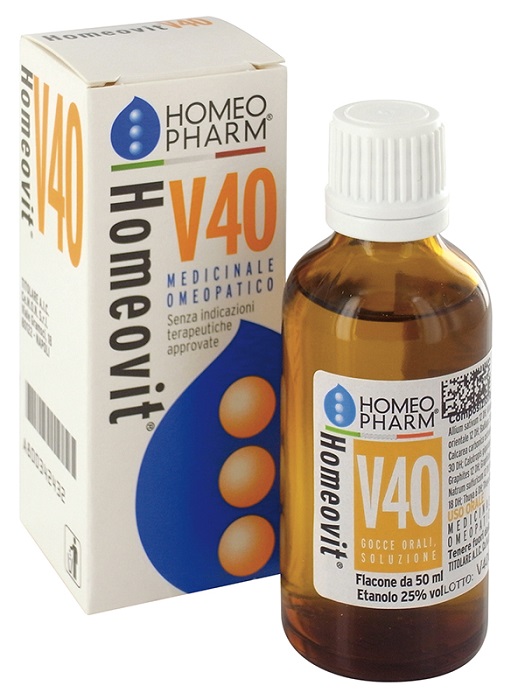 HOMEOVIT V40 GOCCE 50 ML - famajoy.it