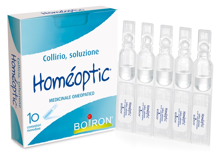 HOMEOPTIC COLLIRIO MONODOSE 10 FIALE 0,4 ML - famajoy.it