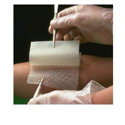 GARZA MEDICATA BACTIGRAS CON CLOREXIDINA ACETATO 0,5% 10X10CM 10 PEZZI - famajoy.it