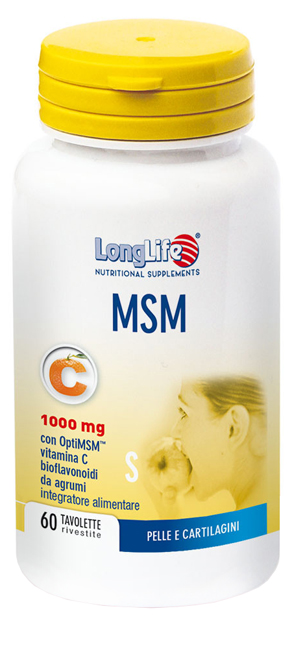 LONGLIFE MSM 1000 MG 60 TAVOLETTE - famajoy.it