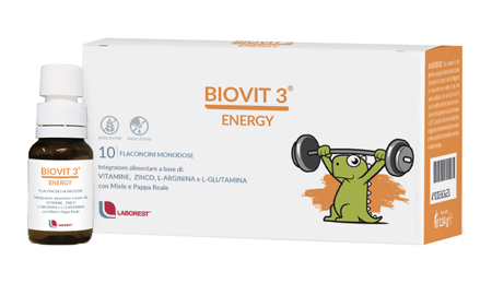 BIOVIT 3 ENERGY 10 FLACONCINI 10 ML - famajoy.it