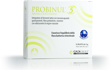 PROBINUL 5 12 BUSTINE 5 G AROMA CIOCCOLATO - famajoy.it