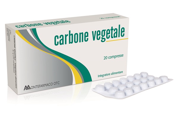 CARBONE VEGETALE 20 COMPRESSE - famajoy.it