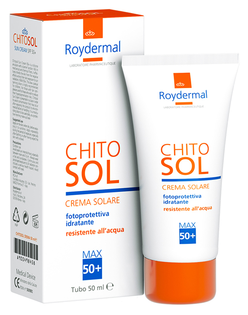 CHITOSOL CREMA SOLARE SPF50+ 50 ML - famajoy.it