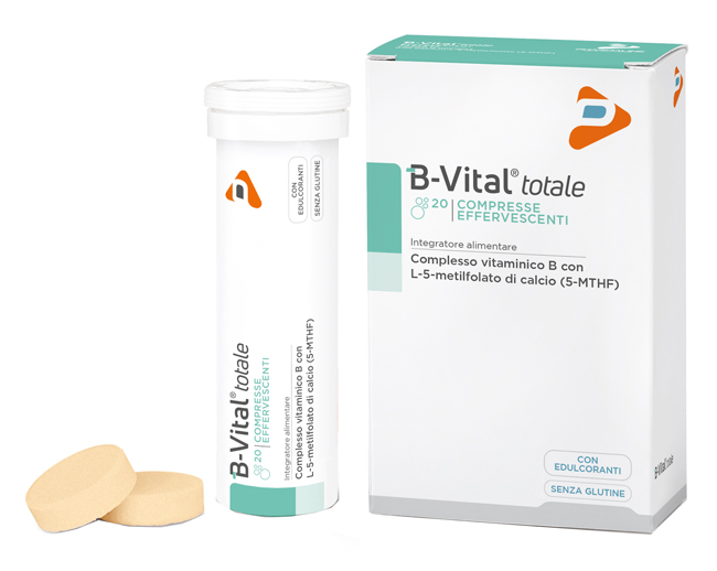 B-VITAL TOTALE ARANCIA 2 TUBI 10 COMPRESSE EFFERVESCENTI - famajoy.it