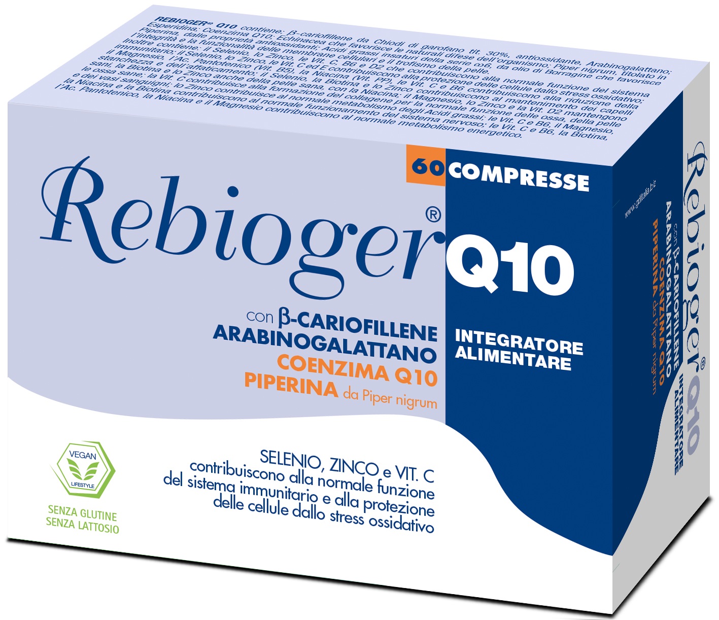 REBIOGER Q10 60 COMPRESSE - famajoy.it