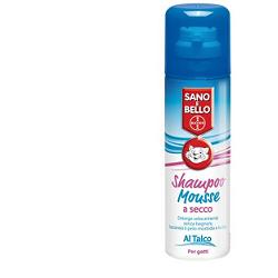 SANO E BELLO SHAMPOO MOUSSE GATTO FLACONE 200 ML - famajoy.it
