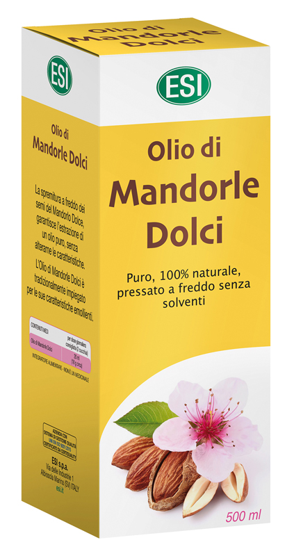 ESI OLIO MANDORLE DOLCI 500 ML - famajoy.it
