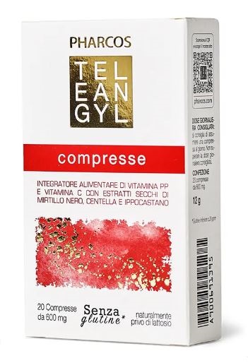PHARCOS TELEANGYL 20 COMPRESSE DA 600 MG - famajoy.it