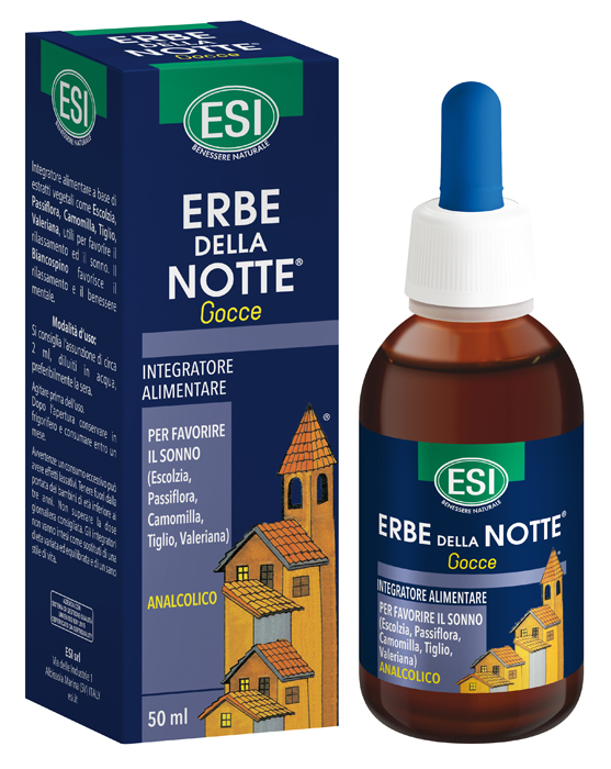 ESI ERBE DELLA NOTTE GOCCE ANALCOLICO 50 ML - famajoy.it