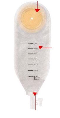 SACCA PER DRENAGGIO DELLE FERITE STERILE COLOPLAST CAPACITA' MINI 100ML 10 PEZZI ARTICOLO 2210 - famajoy.it