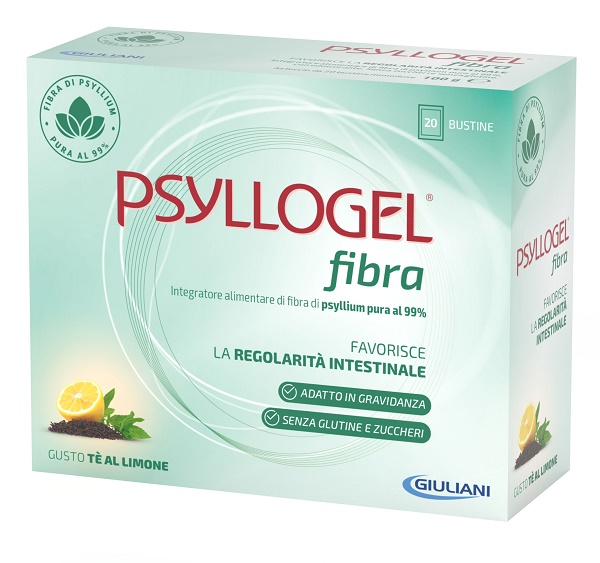 PSYLLOGEL FIBRA TE LIMONE 20 BUSTINE - famajoy.it