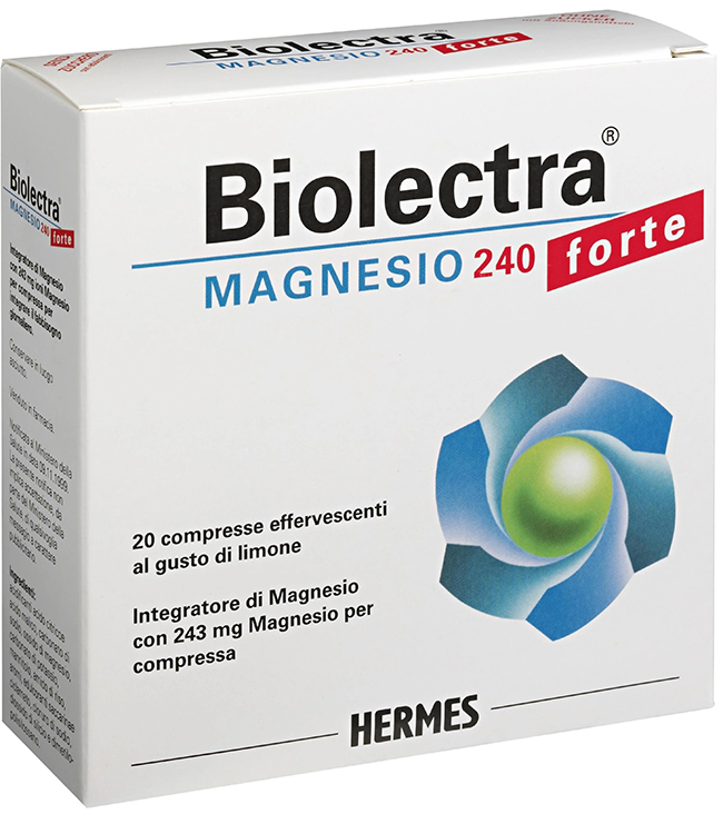 BIOLECTRA MAGNESIO FORTE 20 COMPRESSE - famajoy.it