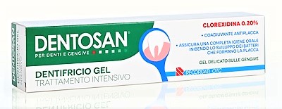 DENTOSAN GEL DENTIFRICIO CLOREXIDINA 0,2% 75 ML - famajoy.it