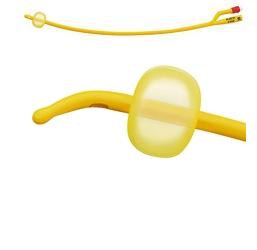 CATETERE FOLEY A MEDIA PERMANENZA  RUSCH GOLD PLUS A 2 VIE IN SILKOLATEX LATTICE-SILICONE PER ADULTO CH14 LUNGHEZZA 40 CM PUNTA CILINDRICA A 2 FORI PALLONCINO 5-15 ML 1 PEZZO - famajoy.it