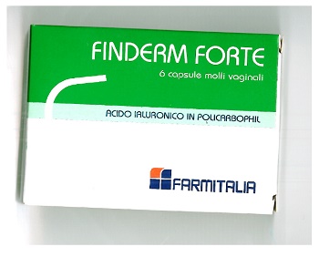 FINDERM FORTE CAPSULE MOLLI VAGINALI CONFEZIONE DA 6 PEZZI - famajoy.it