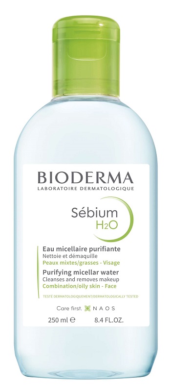 SEBIUM H2O ACQUA MICELLARE DETERGENTE PURIFICANTE 250 ML - famajoy.it