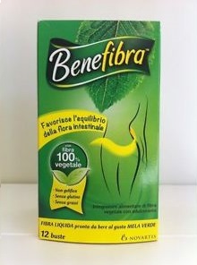 BENEFIBRA LIQUIDA 12 BUSTE X 60 ML - famajoy.it