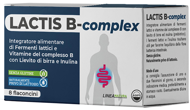 LACTIS B-COMPLEX 8 FLACONCINI 10 ML - famajoy.it