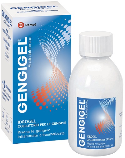 COLLUTORIO PER GENGIVE GENGIGEL IDROGEL FLACONE 150 ML - famajoy.it