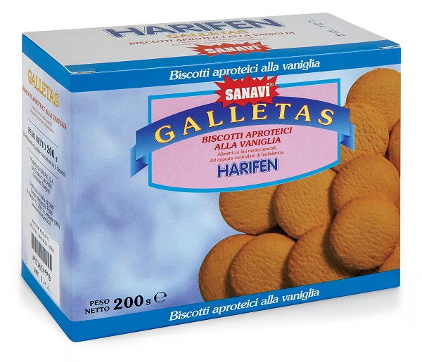 HARIFEN GALLETAS BISCOTTO SECCO 200 G - famajoy.it
