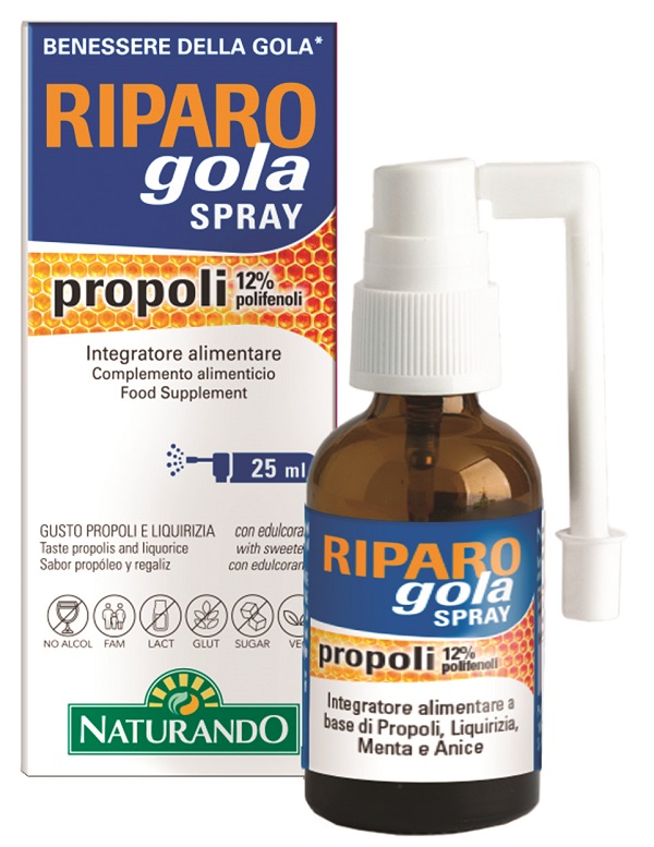 RIPARO GOLA SPRAY 25 ML - famajoy.it