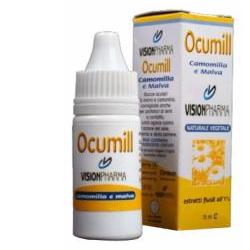 SOLUZIONE LUBRIFICANTE OCUMILL CAMOMILLA MALVA 15 ML - famajoy.it
