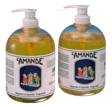 L'AMANDE MARSEILLE SAPONE LIQUIDO VEGETALE NON PROFUMATO 500 ML - famajoy.it