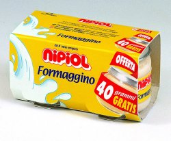 NIPIOL OMOGENEIZZATO FORMAGGINO 80 G 2 PEZZI - famajoy.it