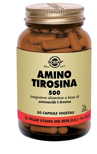 AMINO TIROSINA 500 50 CAPSULE VEGETALI - famajoy.it