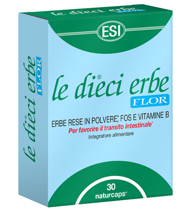 ESI LE DIECI ERBE FLOR 30 CAPSULE - famajoy.it