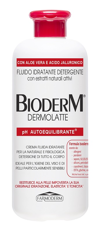 BIODERM DERMOLATTE PH AUTOEQUILIBRANTE 500 ML - famajoy.it
