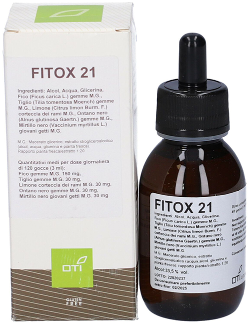 FITOX 21 GOCCE 100ML - famajoy.it