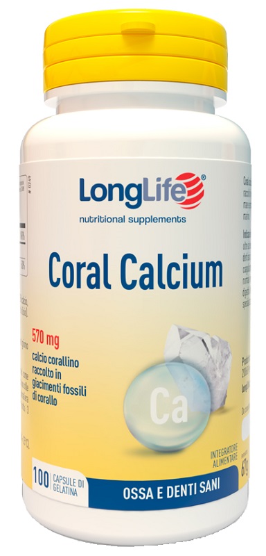 LONGLIFE CORAL CALCIUM 100 CAPSULE - famajoy.it