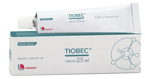 TIOBEC CREMA ACIDO LIPOICO 5% 25 ML - famajoy.it