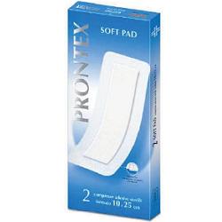 GARZA COMPRESSA PRONTEX SOFT PAD 10X25 CM 2 PEZZI - famajoy.it