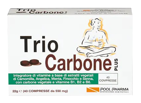 TRIOCARBONE PLUS 40 COMPRESSE - famajoy.it