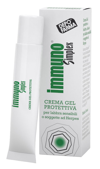 IMMUNO SIMPLEX CREMA GEL PROTETTIVA LABBRA 8 ML - famajoy.it