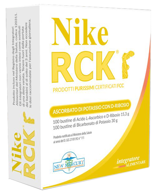 NIKE RCK ASCORBATO POTASSIO + RIBOSIO 200 BUSTINE 45,30 G - famajoy.it