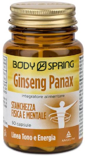 BODY SPRING GINSENG 50 CAPSULE - famajoy.it