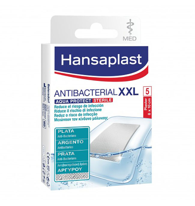 HANSAPLAST MED AQUA PROTECT WOUND CARE MEDICAZIONE 80X100 CM 5 PEZZI - famajoy.it