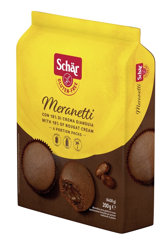 SCHAR MERANETTI CON CREMA GIANDUIA 4 PEZZI DA 50 G - famajoy.it