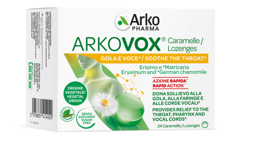 ARKOVOX MENTA/EUCALIPTO 24 CARAMELLE - famajoy.it